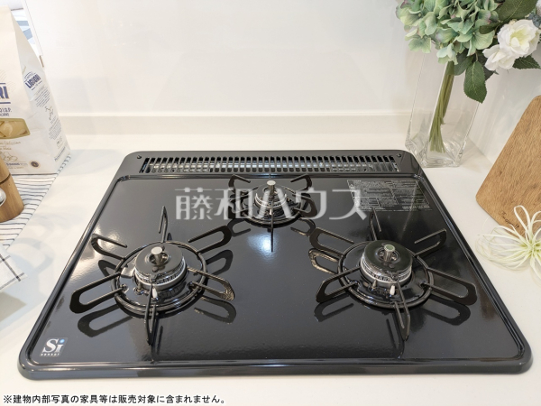 ガスコンロ　【クレストフォルム高幡不動サウスコート】