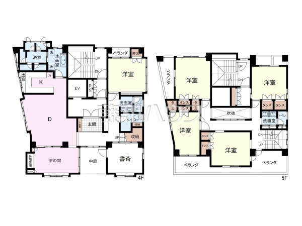間取図　【那覇市松尾２丁目】