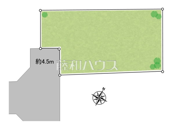 全体区画図　【東村山市廻田町４丁目】