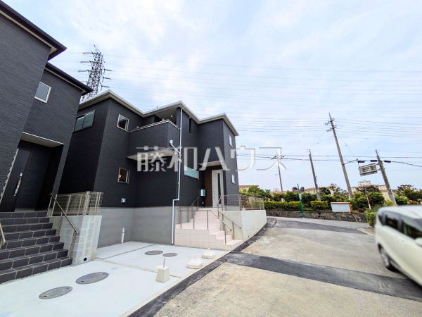 接道状況および現場風景　【北中城村字瑞慶覧】