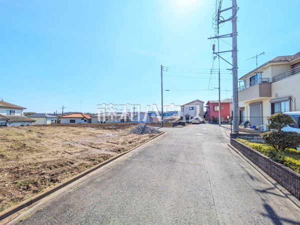 接道状況および現場風景　【昭島市田中町２丁目】