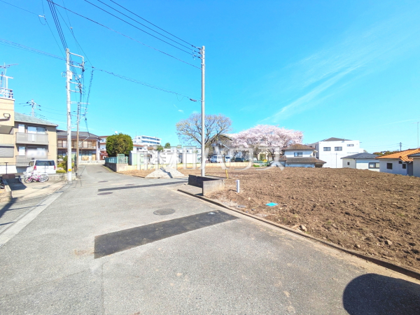 接道状況および現場風景　【昭島市田中町２丁目】