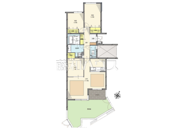 間取図 【テラス早宮】 間取図 【テラス早宮】