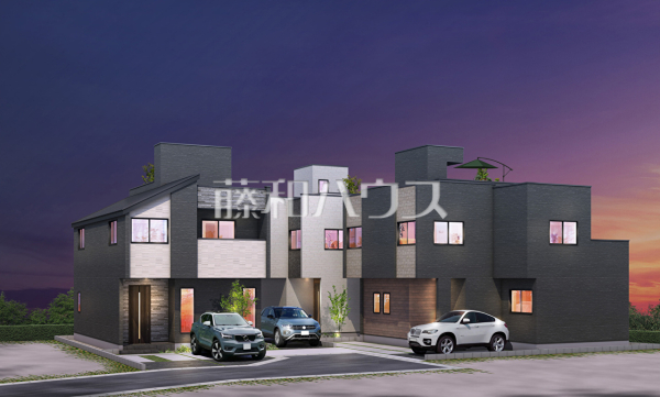 完成予想図（外観）　【所沢市上新井２丁目】