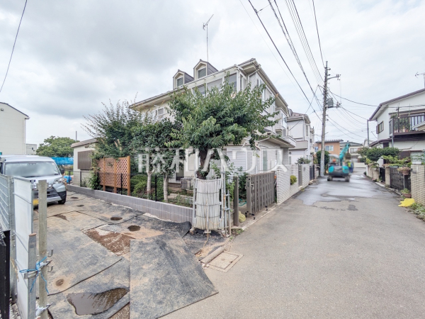 接道状況および現場風景　【立川市幸町３丁目】