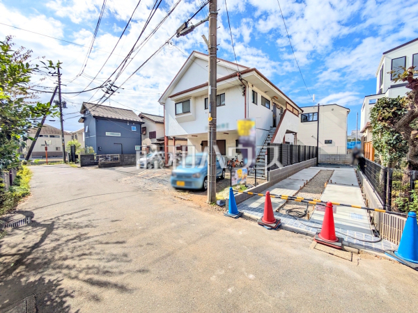 接道状況および現場風景 【立川市幸町3丁目】 接道状況および現場風景 【立川市幸町3丁目】