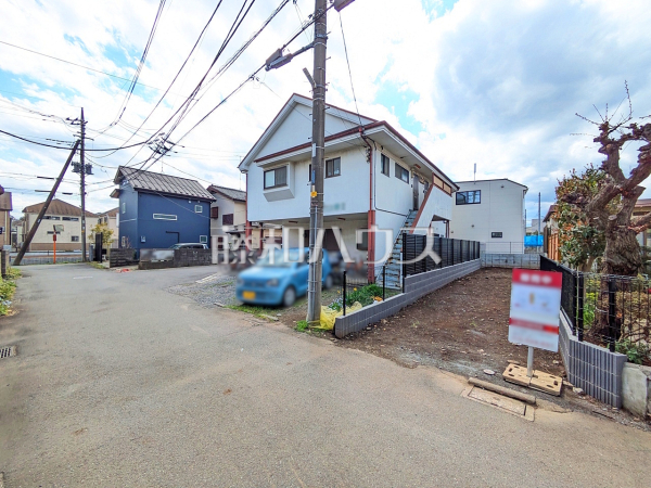 接道状況および現場風景　【立川市幸町３丁目】