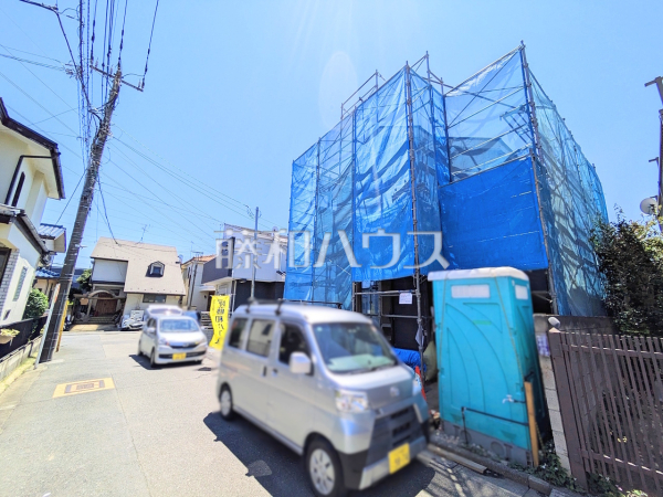 ≪接道状況≫ここに住む方を想像して、着々と建築しております！【府中市西府町４丁目】
