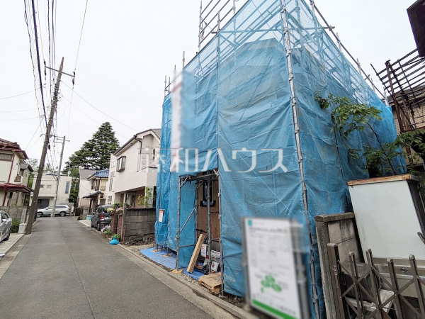 接道状況および現場風景　【武蔵野市吉祥寺南町３丁目】