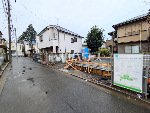 接道状況および現場風景　【武蔵野市吉祥寺南町３丁目】