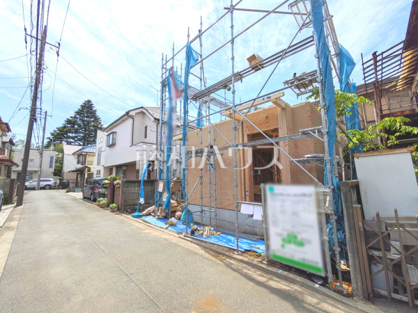 接道状況および現場風景　【武蔵野市吉祥寺南町３丁目】