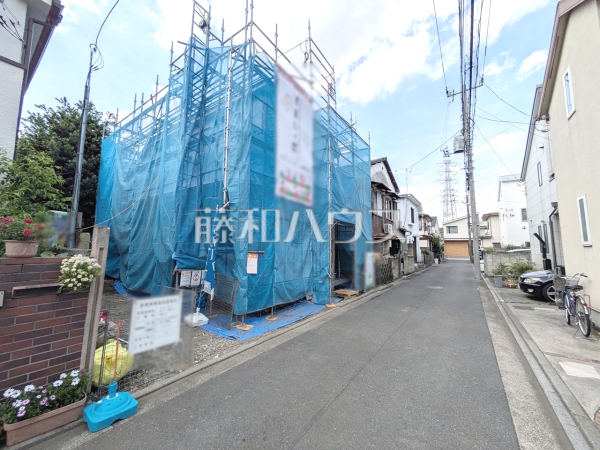 接道状況および現場風景　【武蔵野市吉祥寺南町３丁目】