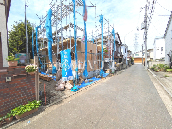 接道状況および現場風景　【武蔵野市吉祥寺南町３丁目】