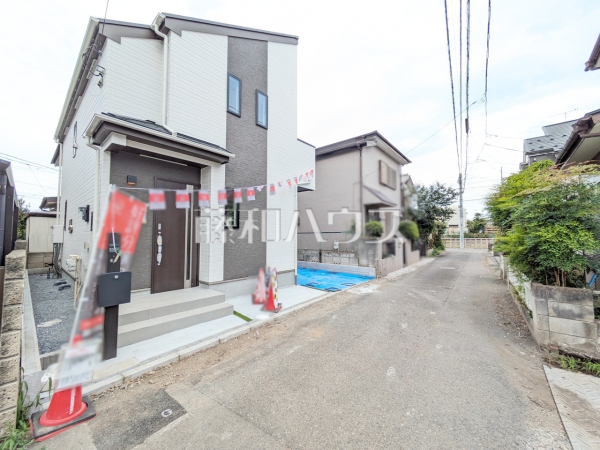 接道状況および現場風景　【小平市小川西町５丁目】