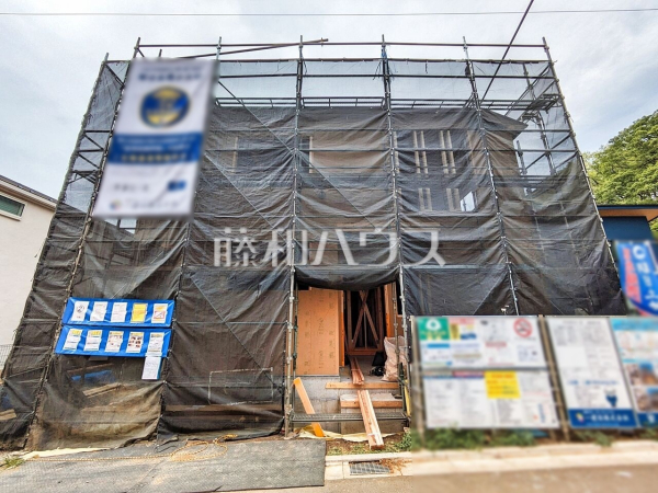 2号棟　外観　【所沢市大字北秋津】 建物のプレゼンをさせていただきますので、実際の完成イメージを思い描いていただくことができます。お気軽にお問合せ下さい。 