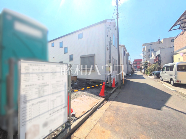 接道状況および現場風景　【東大和市南街５丁目】