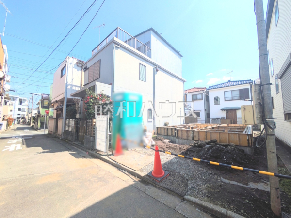 接道状況および現場風景　【東大和市南街５丁目】