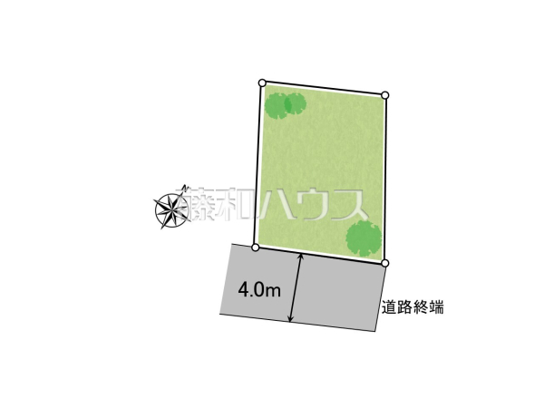 全体区画図　【朝霞市宮戸４丁目】