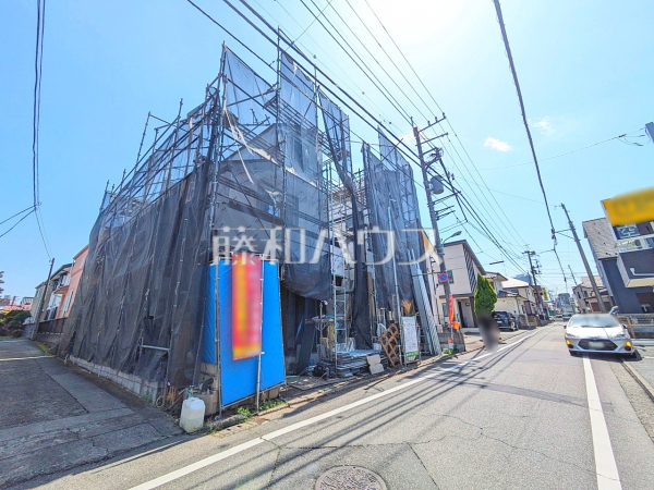 接道状況および現場風景　【八王子市元横山町１丁目】