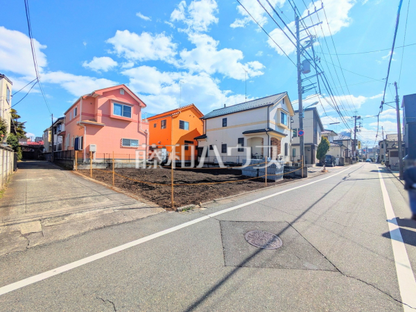接道状況および現場風景　【八王子市元横山町１丁目】