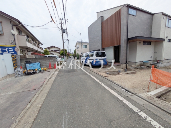 接道状況および現場風景　【杉並区久我山２丁目】