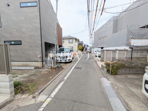 接道状況および現場風景　【杉並区久我山２丁目】