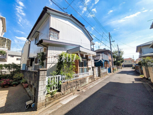 接道状況および現場風景　【新座市野火止１丁目】