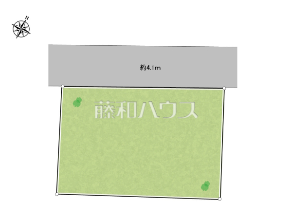 全体区画図　【新座市野火止１丁目】