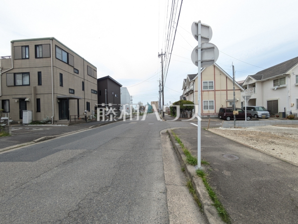 接道状況および現場風景　【春日井市前並町２丁目】