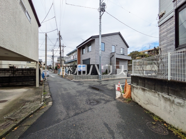 接道状況および現場風景　【中野区沼袋４丁目】
