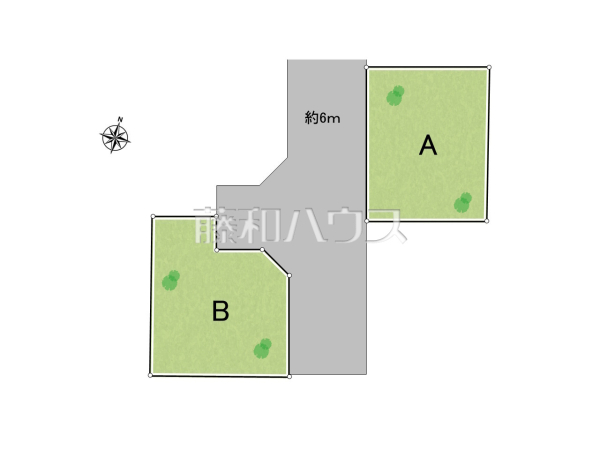 全体区画図　【国分寺市高木町１丁目】
