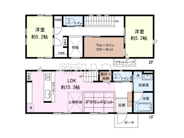 間取図　【府中市押立町４丁目】