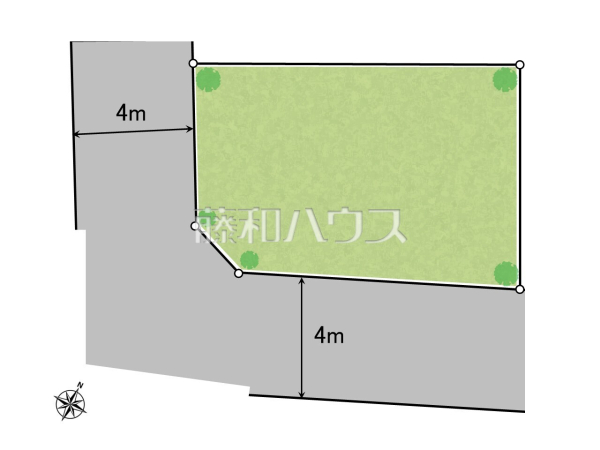 全体区画図　【朝霞市根岸台４丁目】