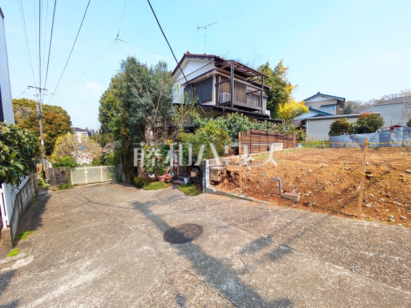 接道状況および現場風景　【朝霞市根岸台４丁目】