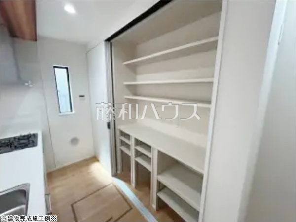 モデルハウス写真　※完成施工例※造作食器棚【朝霞市根岸台４丁目】