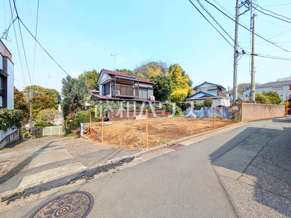 接道状況および現場風景　【朝霞市根岸台４丁目】