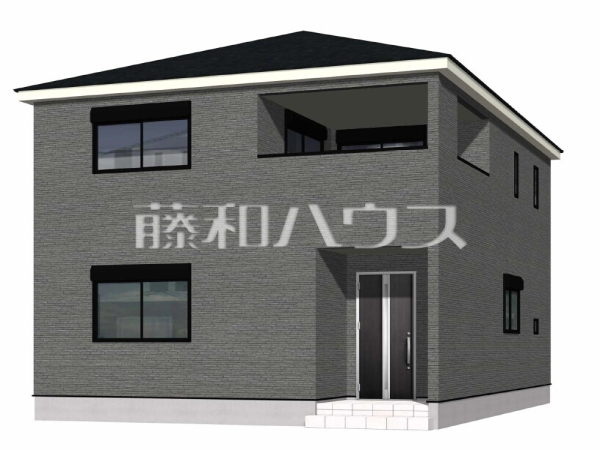完成予想図（外観）　【春日井市東野町３丁目】