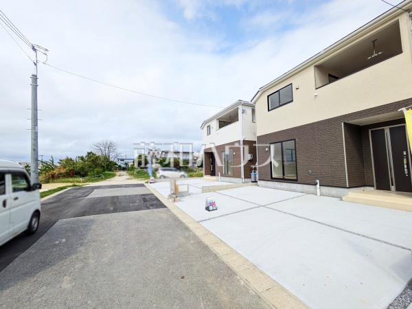 接道状況および現場風景　【宜野湾市上原２丁目】