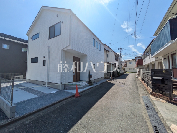 接道状況および現場風景　【東村山市富士見町２丁目】