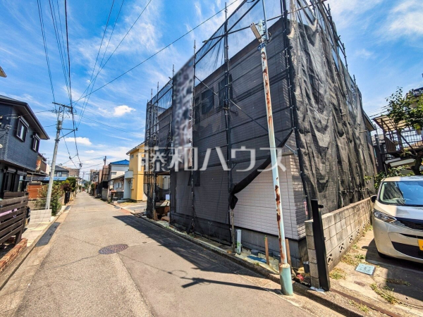 接道状況および現場風景　【東村山市富士見町２丁目】