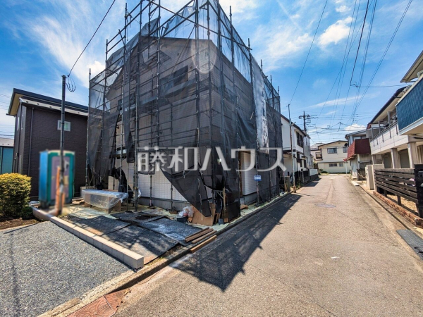 接道状況および現場風景　【東村山市富士見町２丁目】