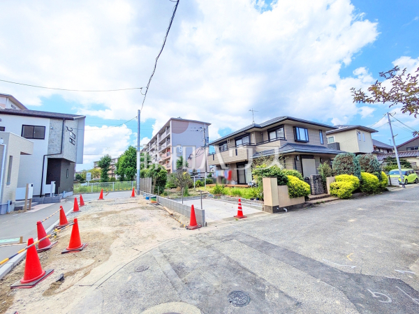 接道状況および現場風景 【福岡市早良区干隈4丁目】 接道状況および現場風景 【福岡市早良区干隈4丁目】