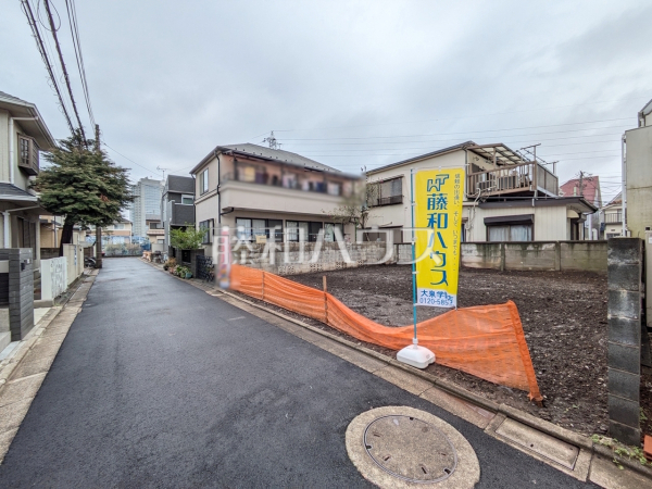 接道状況および現場風景　【練馬区谷原１丁目】