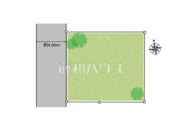 全体区画図　【練馬区谷原１丁目】