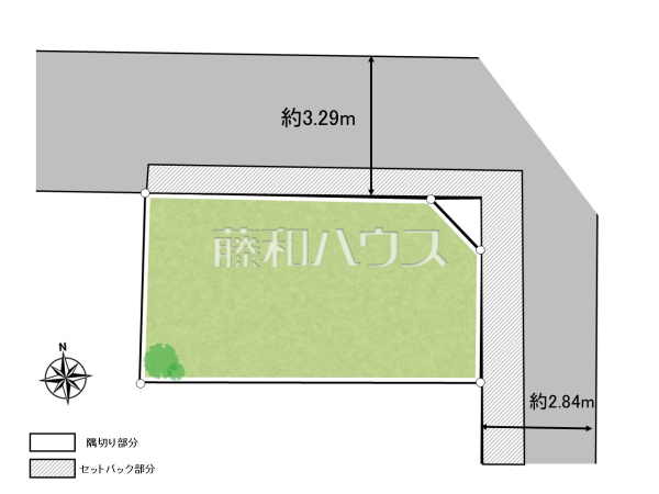 全体区画図　【杉並区梅里１丁目】