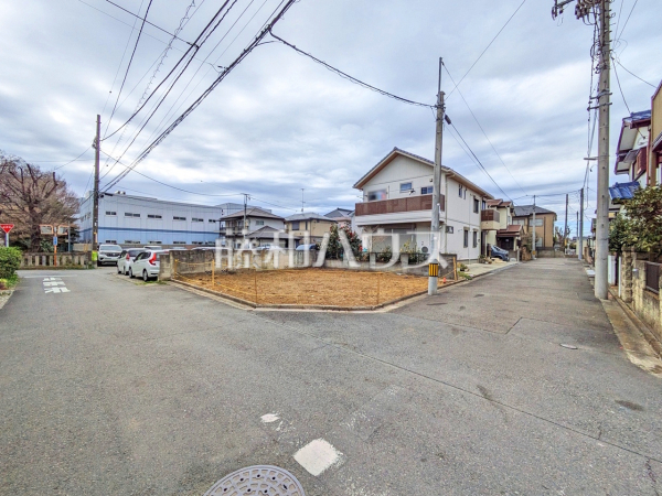 接道状況および現場風景　【立川市栄町５丁目】