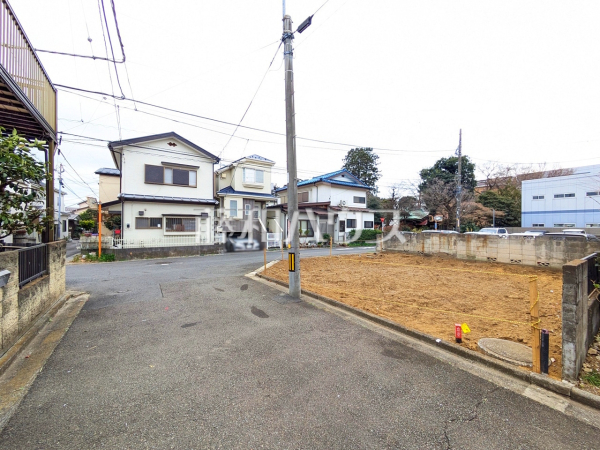 接道状況および現場風景　【立川市栄町５丁目】