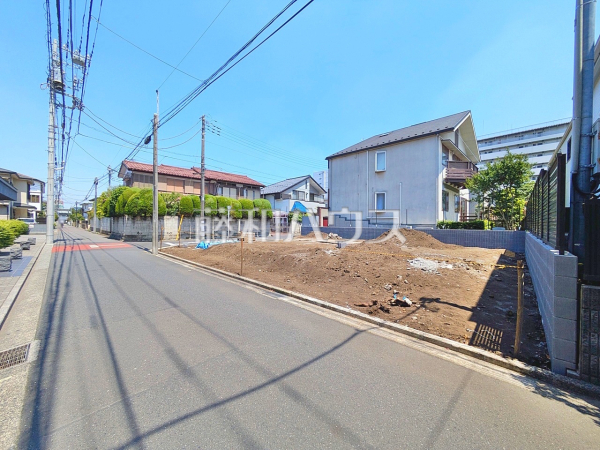 接道状況および現場風景　【武蔵野市御殿山１丁目】