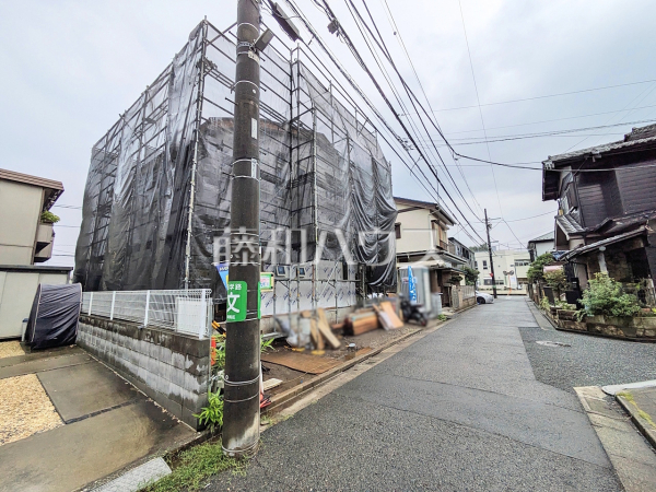 接道状況および現場風景　【練馬区西大泉３丁目】