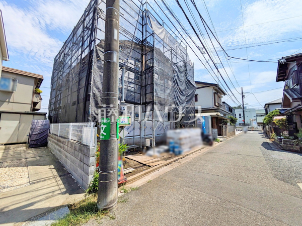 接道状況および現場風景　【練馬区西大泉３丁目】